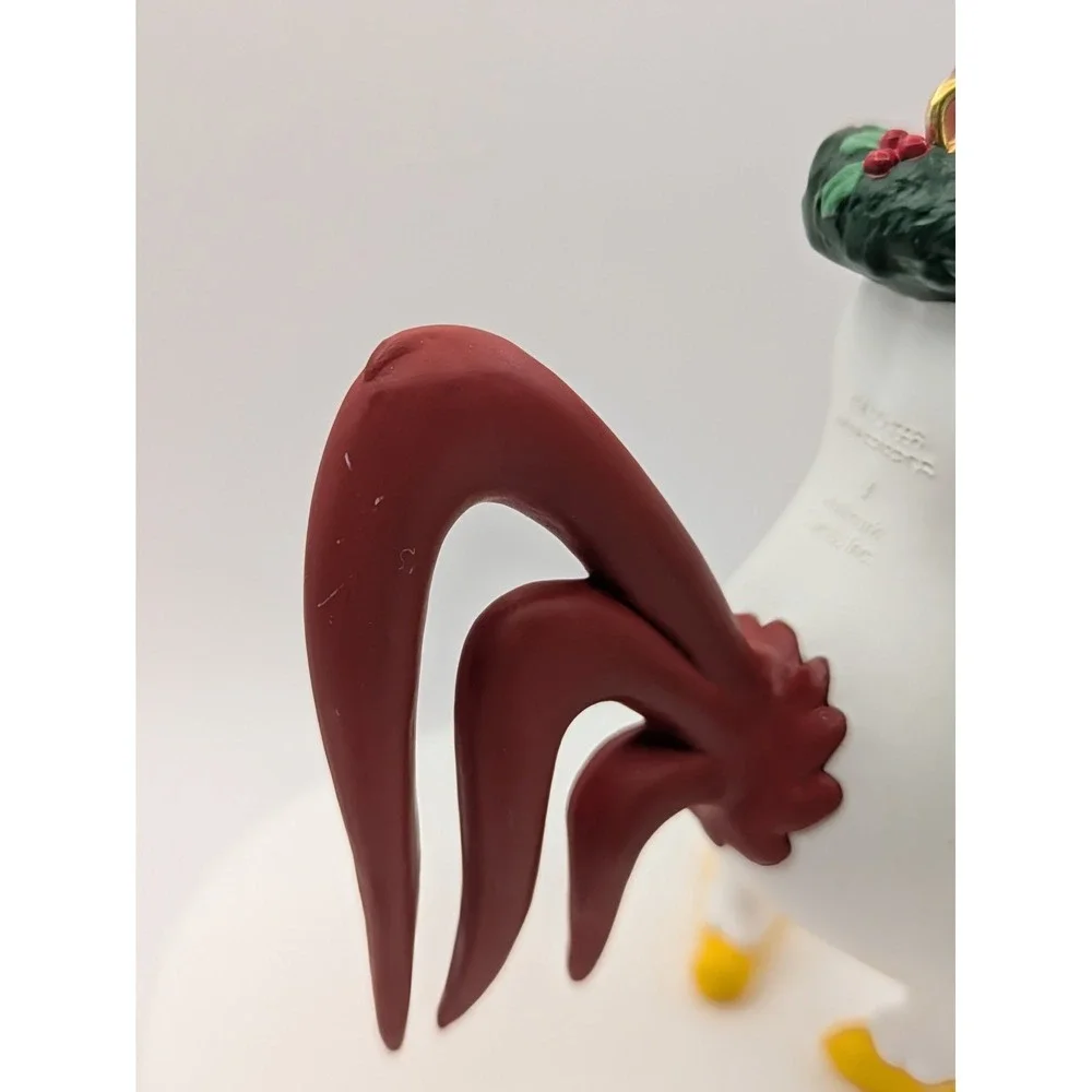 Hallmark Ornaments Bugs Bunny Porky Pig‎ Elmer Fudd Foghorn Leghorn Lot Of 4
